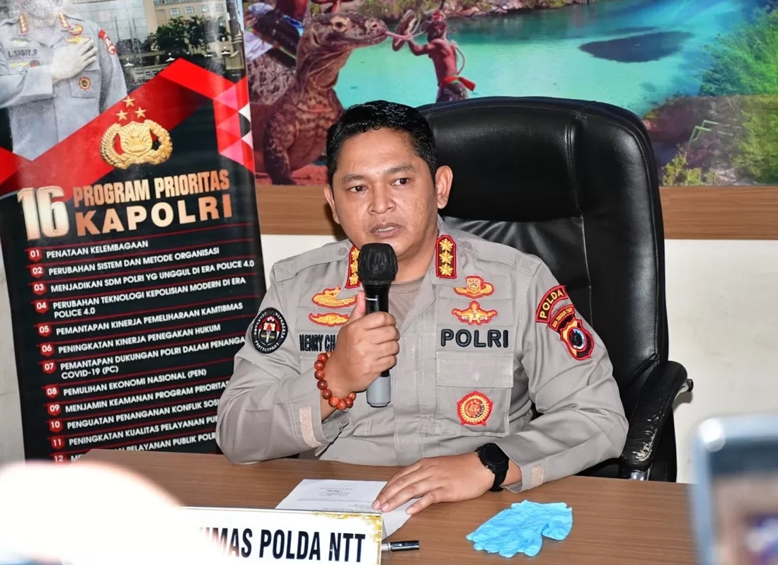 Polda NTT Imbau Masyarakat Tingkatkan Kewaspadaan Dampak Erupsi Gunung Lewotobi Laki-laki 
